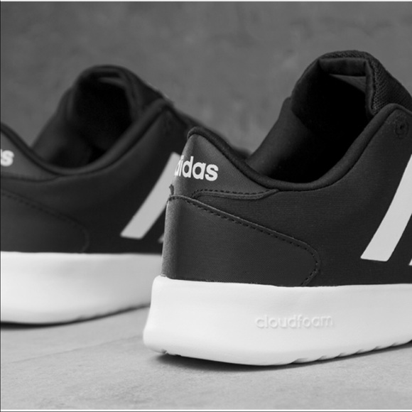 Adidas CF QT Racer Running Shoes DB0275 B29 - Picture 3 of 6